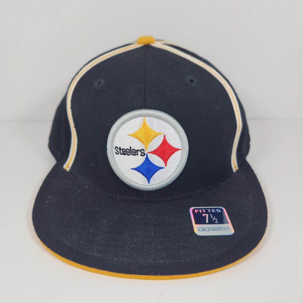 Pittsburgh Steelers‎ NFL Reebok Gridiron Classic 7 1/2 Fitted Cap Hat